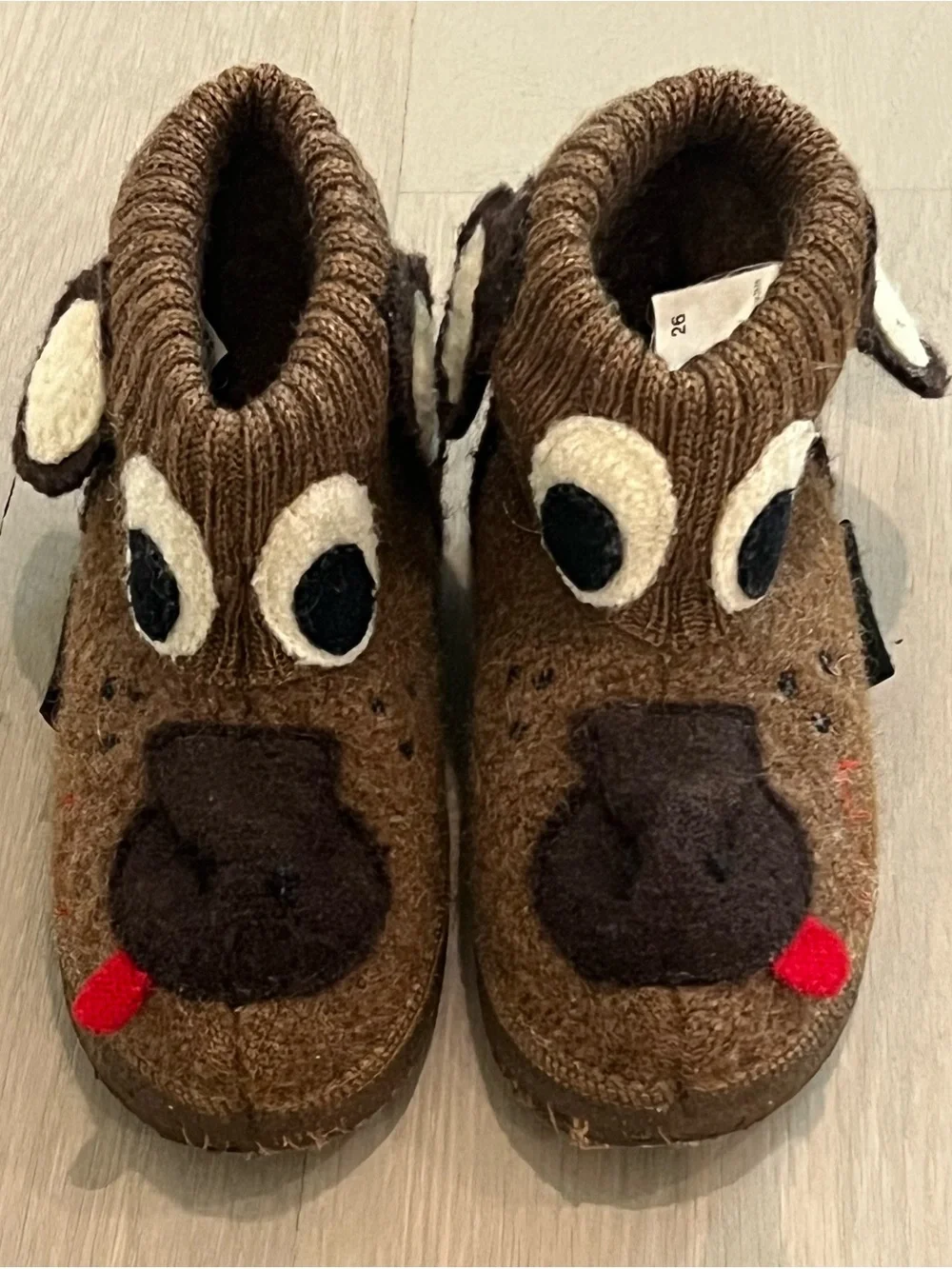 Giesswein wool boot slippers for kids size 26 (US 9.5)